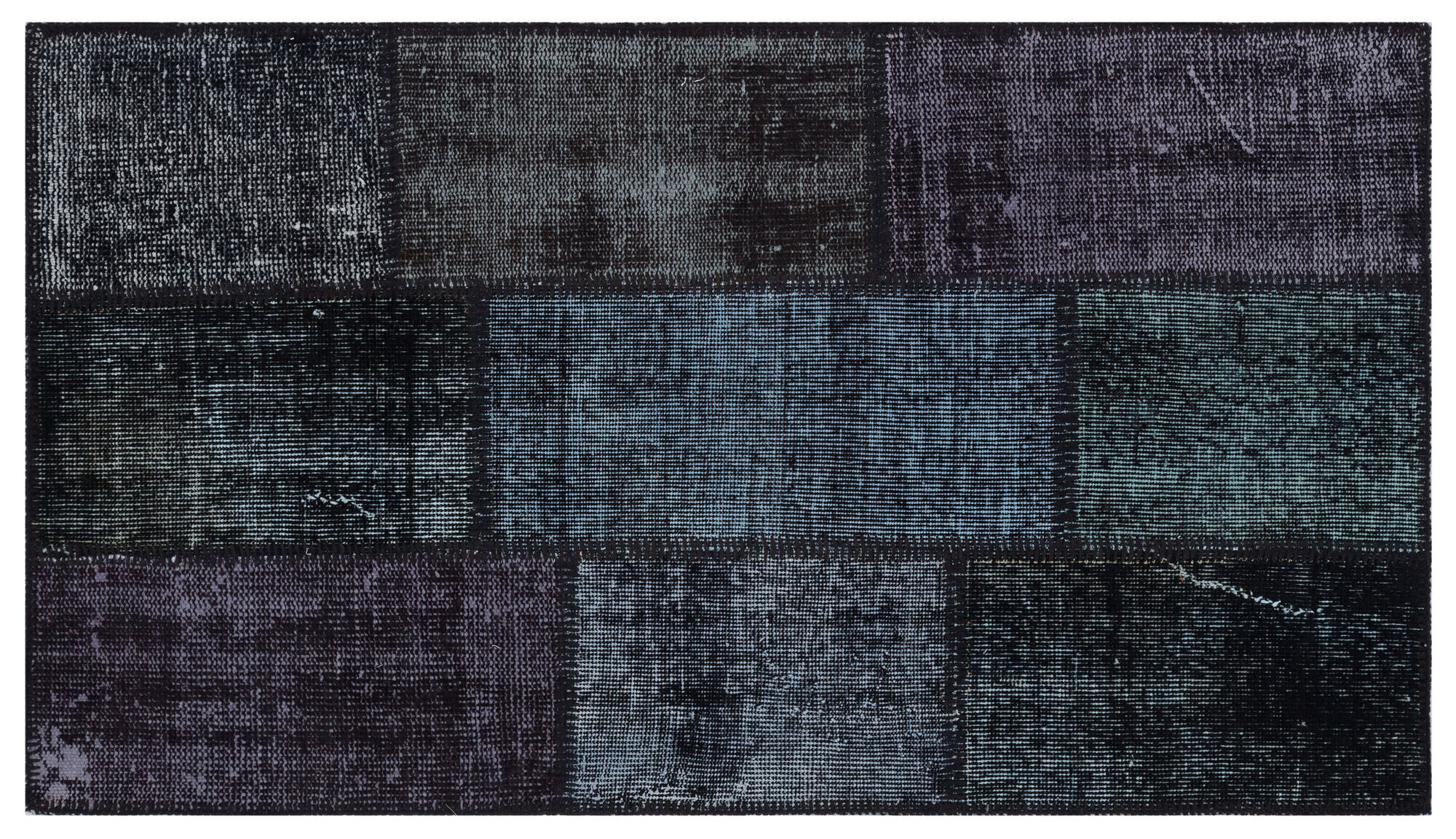 Apex Patchwork Unique Siyah 31377 080 cm X 150 cm