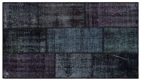 Apex Patchwork Unique Siyah 31377 080 cm X 150 cm - 1