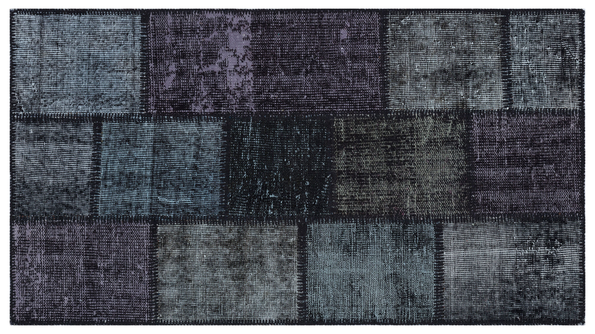 Apex Patchwork Unique Siyah 31394 080 cm X 150 cm