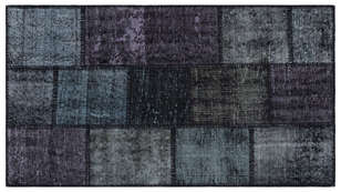 Apex Patchwork Unique Siyah 31394 080 cm X 150 cm (1)
