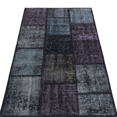 Apex Patchwork Unique Siyah 31394 080 cm X 150 cm - 3