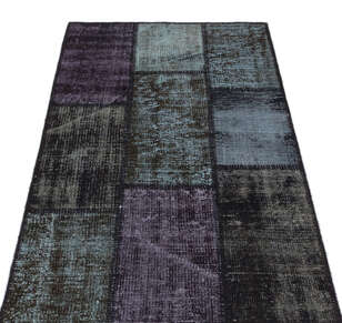 Apex Patchwork Unique Siyah 31396 080 cm X 150 cm (3)