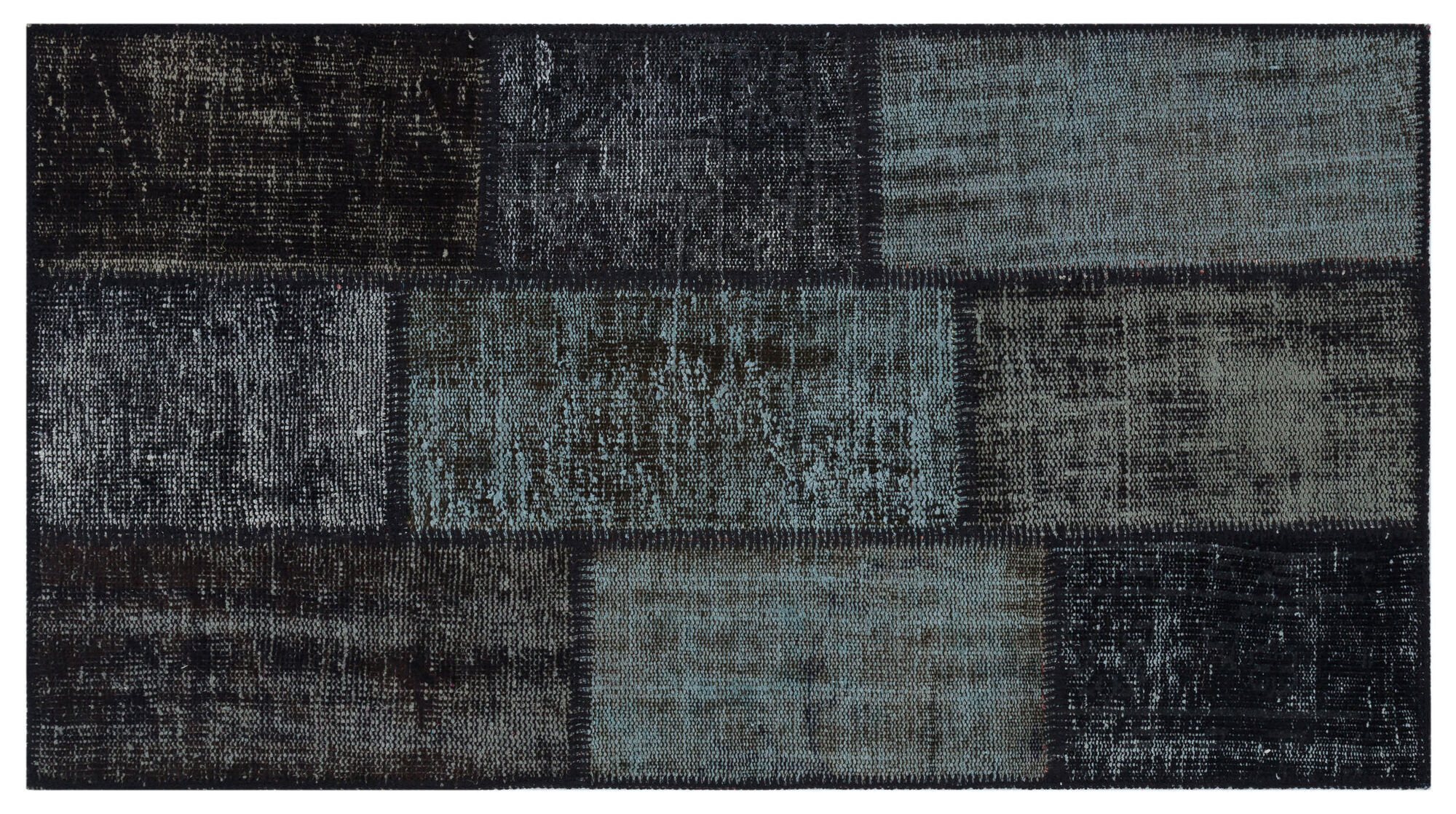 Apex Patchwork Unique Siyah 31404 080 cm X 150 cm