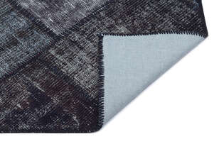 Apex Patchwork Unique Siyah 31415 080 cm X 150 cm (2)