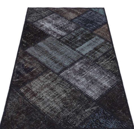 Apex Patchwork Unique Siyah 31415 080 cm X 150 cm - 3