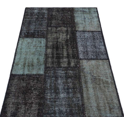 Apex Patchwork Unique Siyah 31425 080 cm X 150 cm - 3