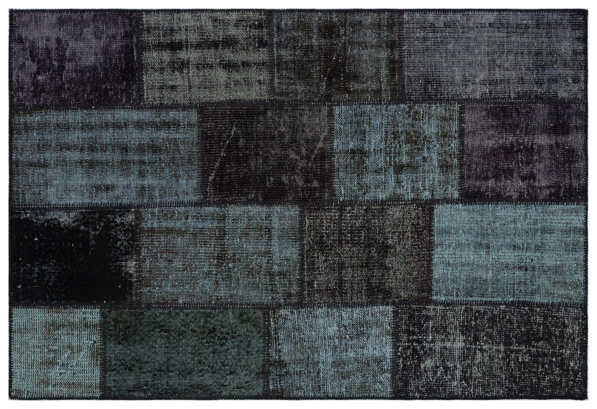 Apex Patchwork Unique Siyah 33163 120 cm X 180 cm