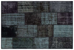 Apex Patchwork Unique Siyah 33163 120 cm X 180 cm (1)