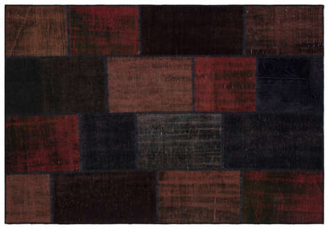 Apex Patchwork Unique Siyah 33224 160 cm X 230 cm - 1