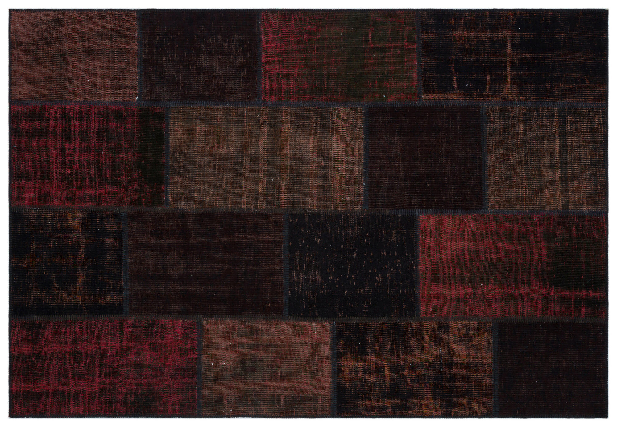 Apex Patchwork Unique Siyah 33229 160 cm X 230 cm