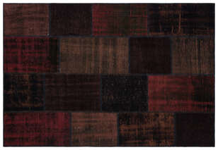 Apex Patchwork Unique Siyah 33229 160 cm X 230 cm (1)