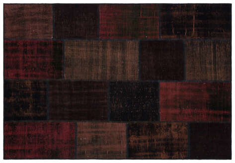 Apex Patchwork Unique Siyah 33229 160 cm X 230 cm - 1