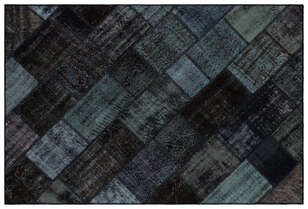 Apex Patchwork Unique Siyah 33272 156 cm X 232 cm (1)