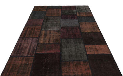 Apex Patchwork Unique Siyah 33866 160 cm X 230 cm - 3