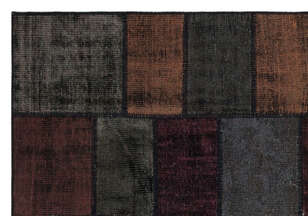Apex Patchwork Unique Siyah 33866 160 cm X 230 cm (4)