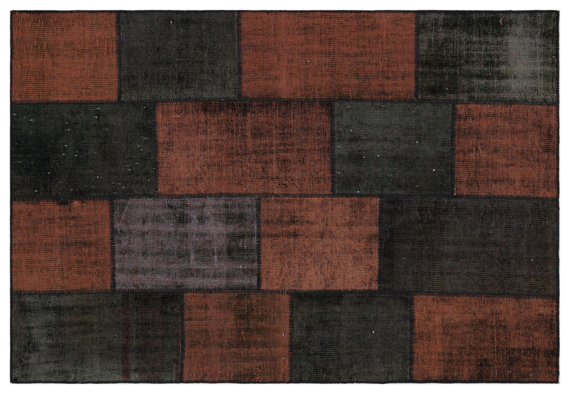 Apex Patchwork Unique Siyah 33873 160 cm X 230 cm