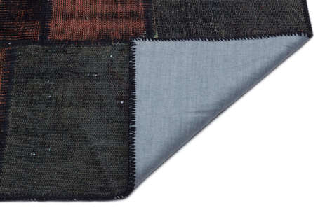 Apex Patchwork Unique Siyah 33876 160 cm X 230 cm - 2
