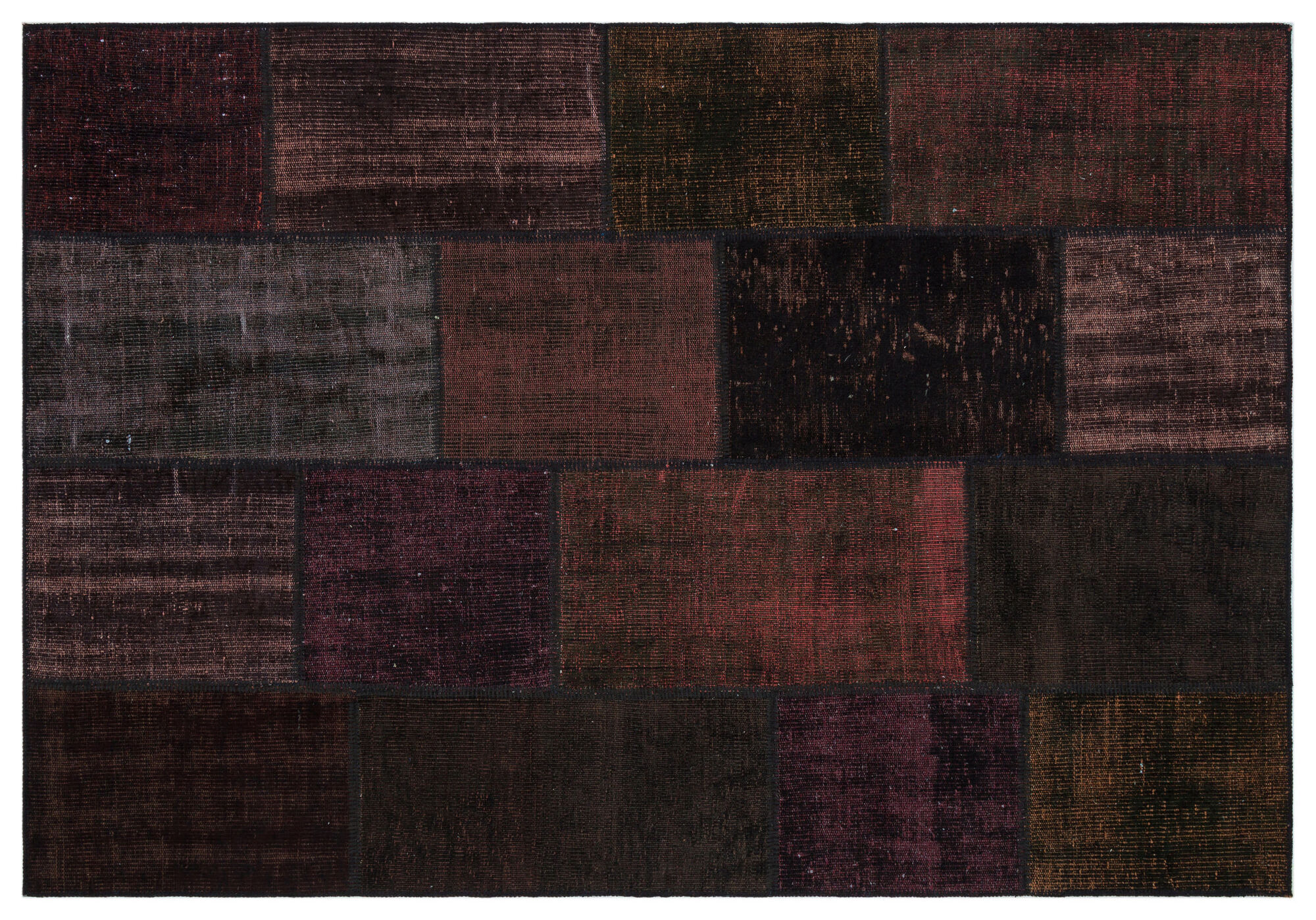 Apex Patchwork Unique Siyah 33884 160 cm X 230 cm