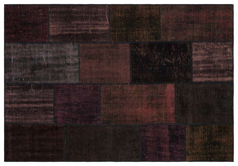 Apex Patchwork Unique Siyah 33884 160 cm X 230 cm - 1