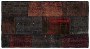 Apex Patchwork Unique Siyah 34106 082 cm X 153 cm (1)