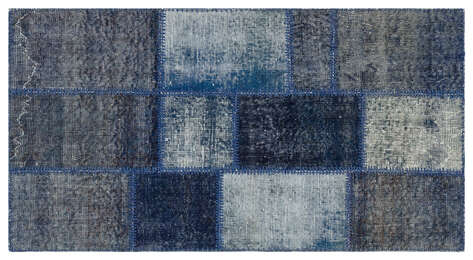 Apex Patchwork Unique Siyah 36480 080 cm X 150 cm - 1