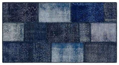 Apex Patchwork Unique Siyah 36621 078 cm X 148 cm - 1