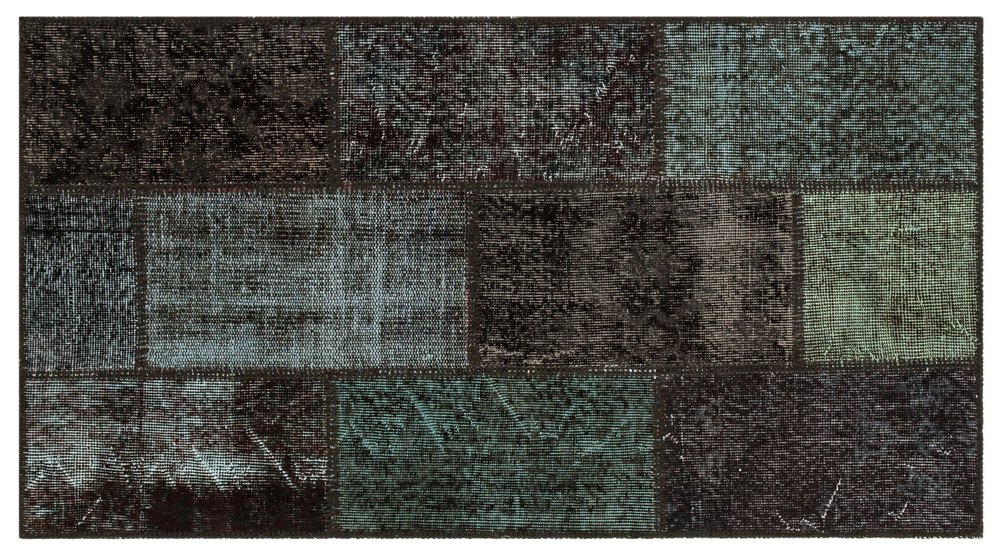 Apex Patchwork Unique Siyah 36906 082 cm X 150 cm