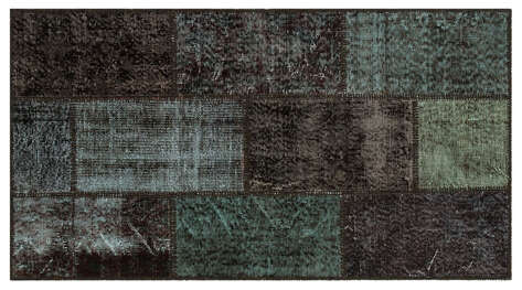 Apex Patchwork Unique Siyah 36906 082 cm X 150 cm - 1