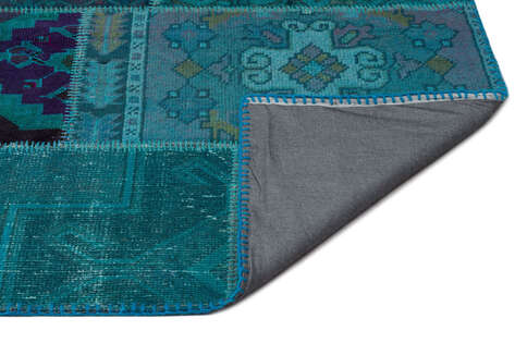 Apex Patchwork Unique Turkuaz 20225 270 cm X 358 cm - 2