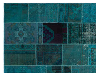 Apex Patchwork Unique Turkuaz 20225 270 cm X 358 cm (4)