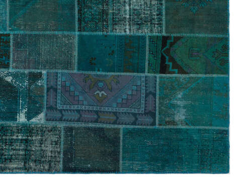 Apex Patchwork Unique Turkuaz 20225 270 cm X 358 cm - 5