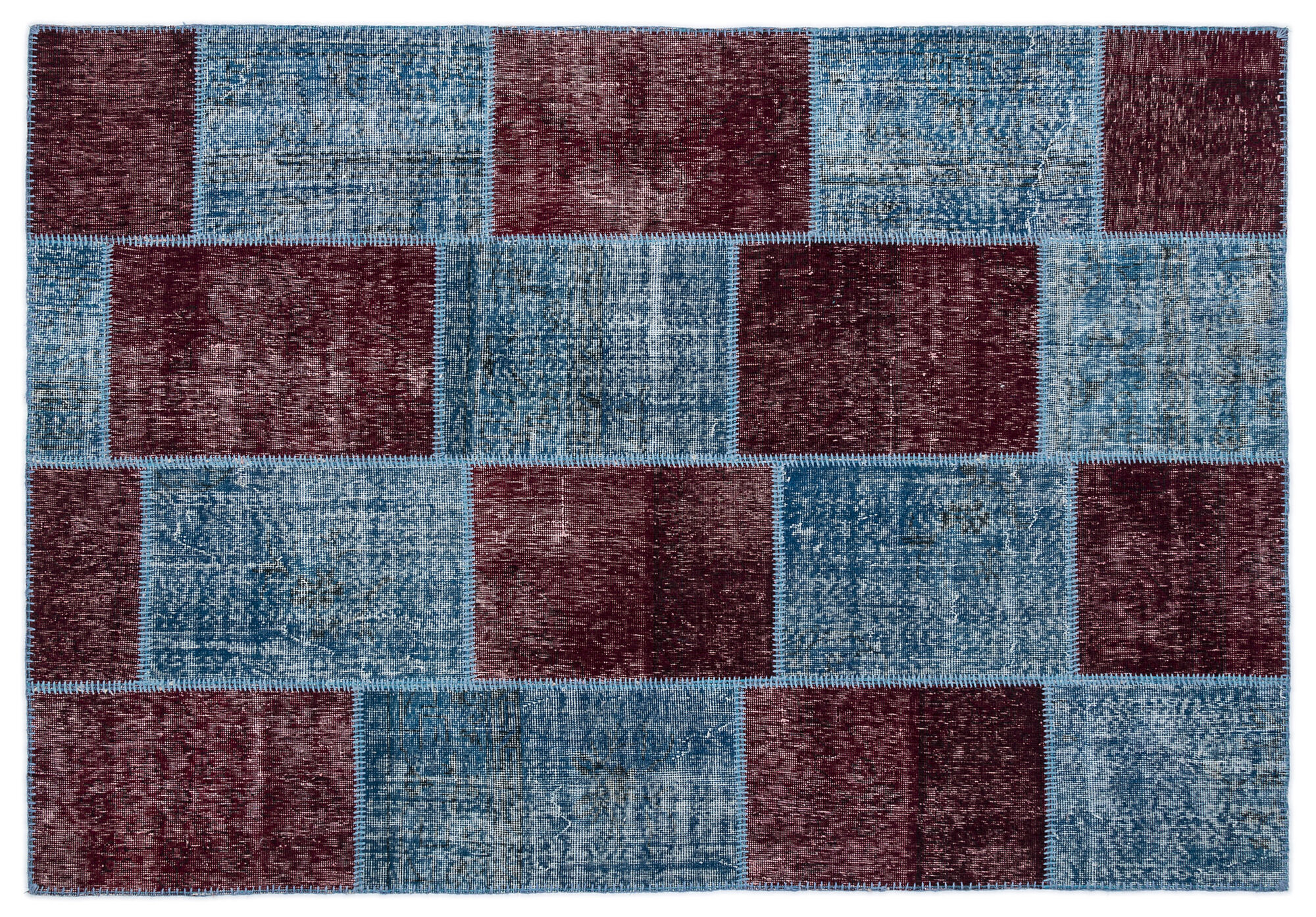 Apex Patchwork Unique Turkuaz 2042 160 Cm X 230 Cm