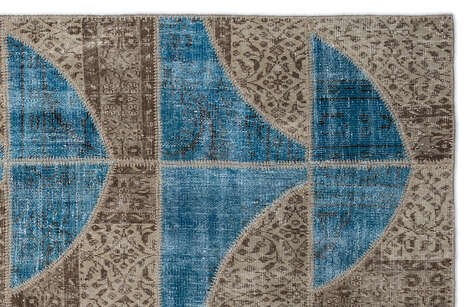 Apex Patchwork Unique Turkuaz 2090 160 cm X 230 cm - 3