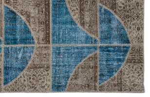 Apex Patchwork Unique Turkuaz 2090 160 cm X 230 cm (5)
