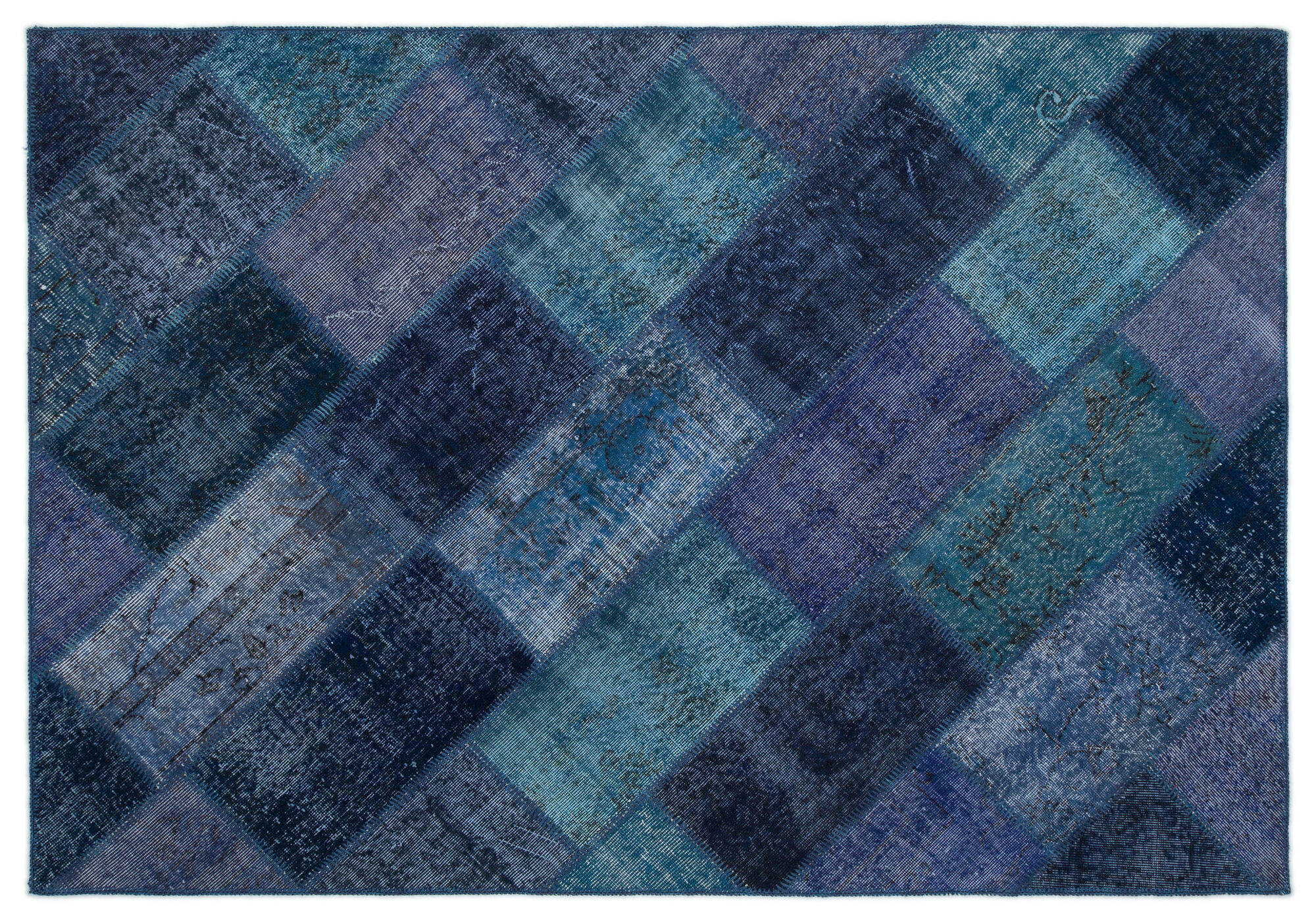Apex Patchwork Unique Turkuaz 21192 161 cm X 232 cm