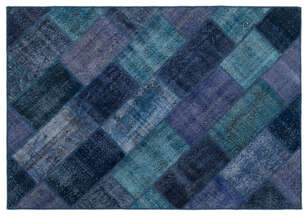 Apex Patchwork Unique Turkuaz 21192 161 cm X 232 cm (1)