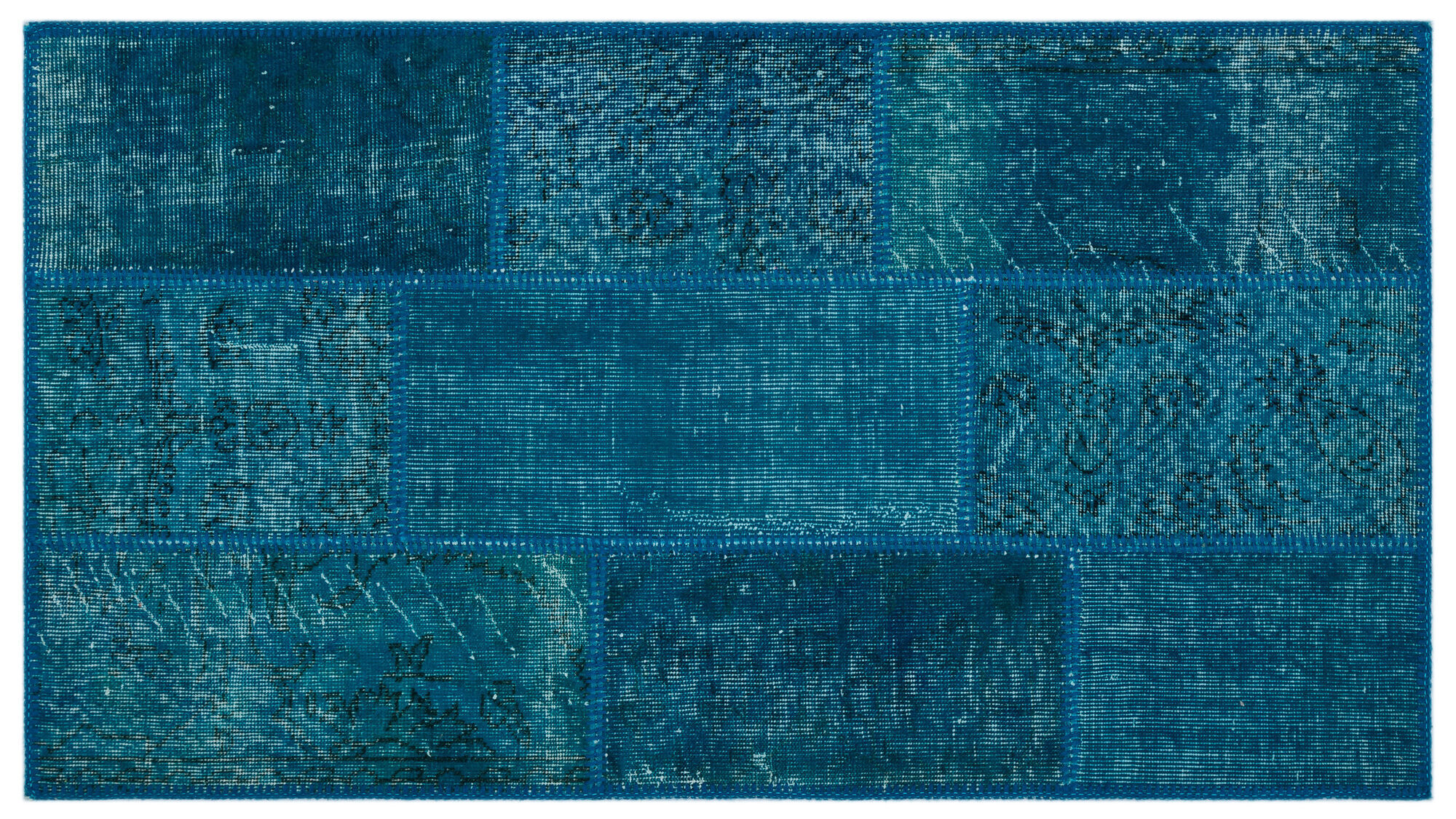 Apex Patchwork Unique Turkuaz 21327 082 cm X 151 cm