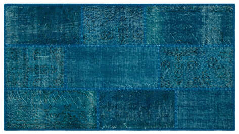 Apex Patchwork Unique Turkuaz 21327 082 cm X 151 cm - 1