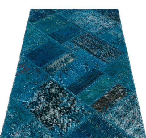 Apex Patchwork Unique Turkuaz 21328 082 cm X 150 cm - 3