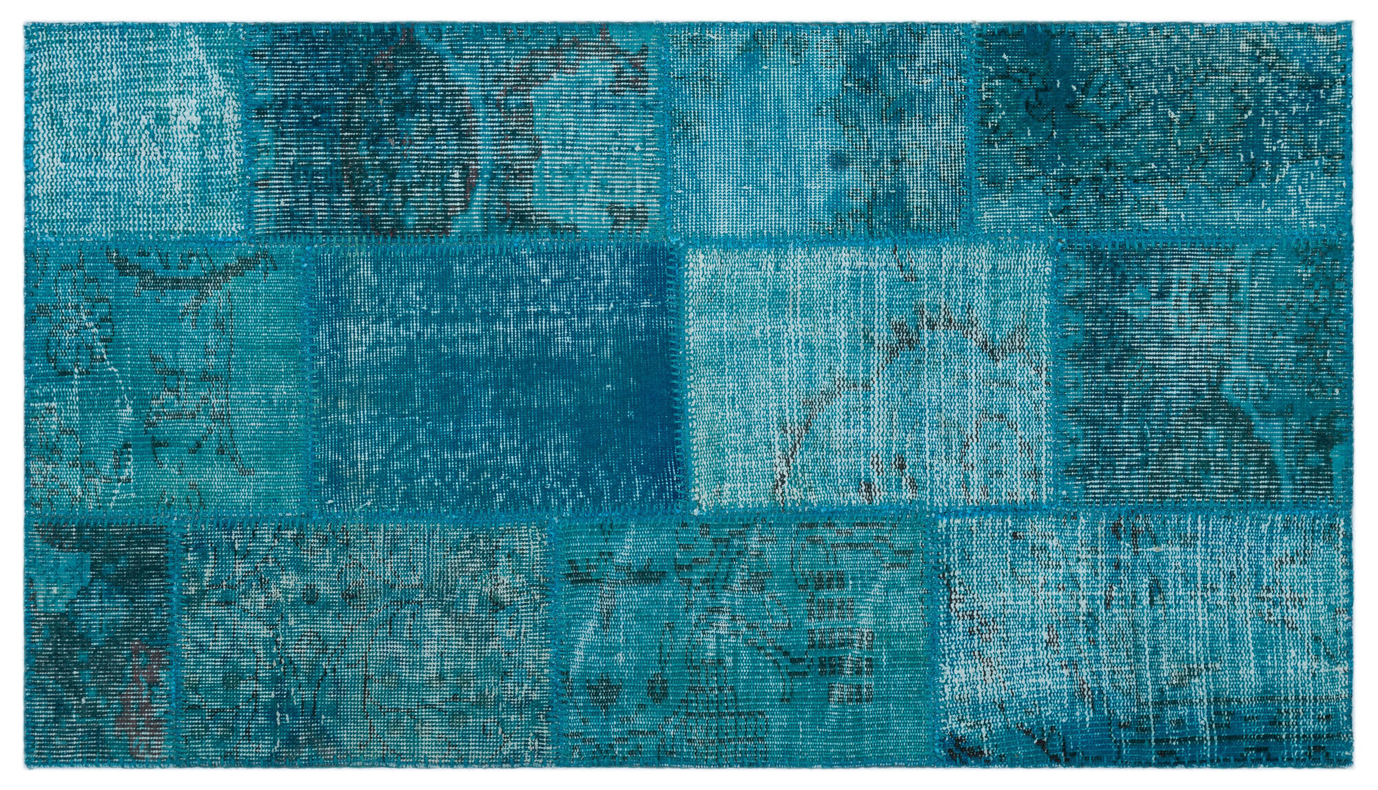 Apex Patchwork Unique Turkuaz 21329 083 cm X 147 cm