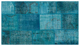 Apex Patchwork Unique Turkuaz 21329 083 cm X 147 cm (1)