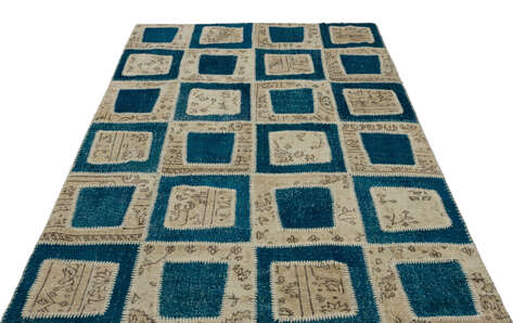 Apex Patchwork Unique Turkuaz 21346 160 cm X 240 cm - 3