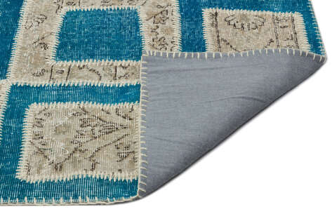 Apex Patchwork Unique Turkuaz 21363 160 cm X 241 cm - 2