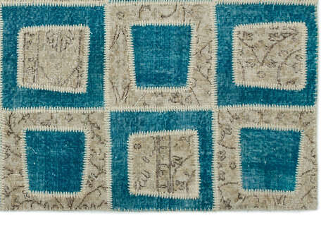 Apex Patchwork Unique Turkuaz 21363 160 cm X 241 cm - 5
