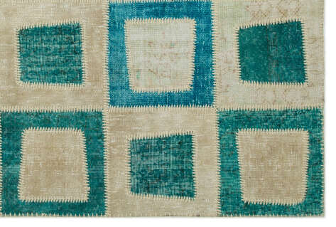 Apex Patchwork Unique Turkuaz 21819 160 cm X 242 cm - 5