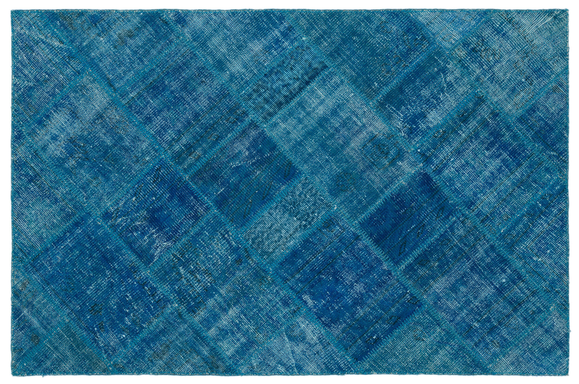 Apex Patchwork Unique Turkuaz 22225 120 cm X 180 cm