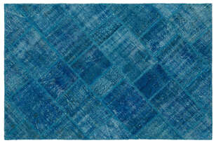 Apex Patchwork Unique Turkuaz 22225 120 cm X 180 cm (1)