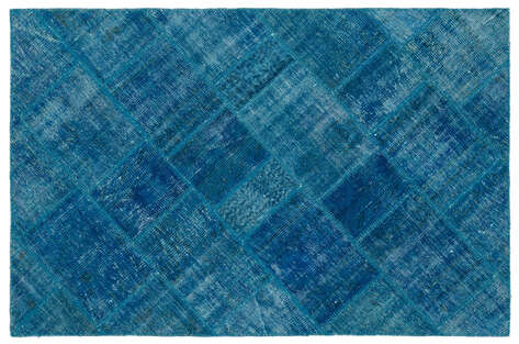 Apex Patchwork Unique Turkuaz 22225 120 cm X 180 cm - 1