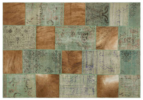 Apex Patchwork Unique Turkuaz 22286 160 cm X 230 cm - 1