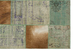 Apex Patchwork Unique Turkuaz 22286 160 cm X 230 cm (4)